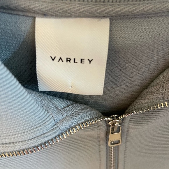 Varley Light Blue Half-Zip Pullover - Picture 4 of 5